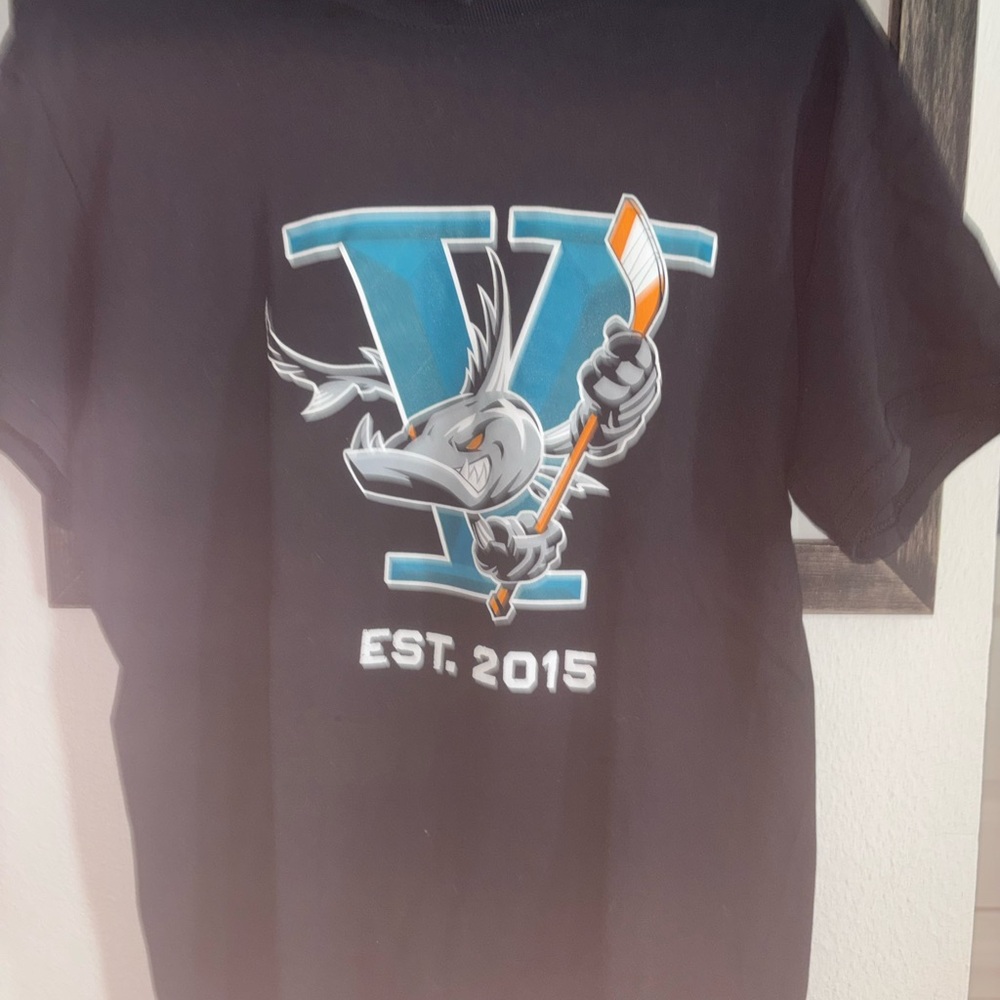 Gildan Black Heavy Cotton T-Shirt Med